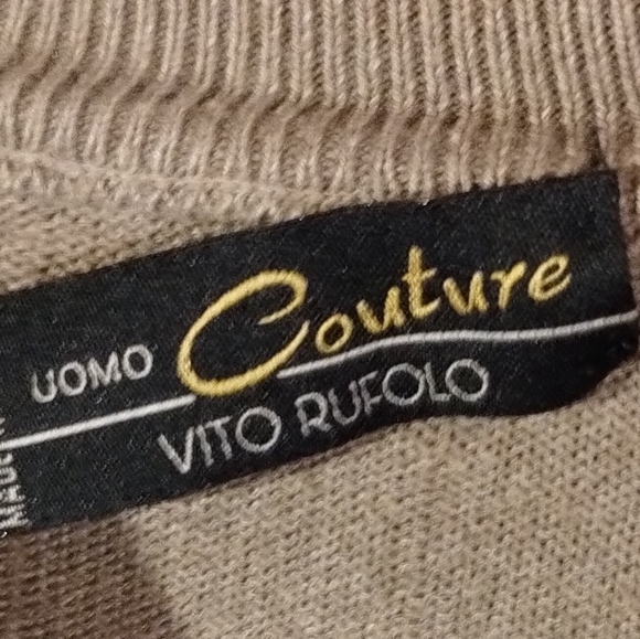 Men's  Uomo Couture Vito Rufolo Sweater - Picture 3 of 3